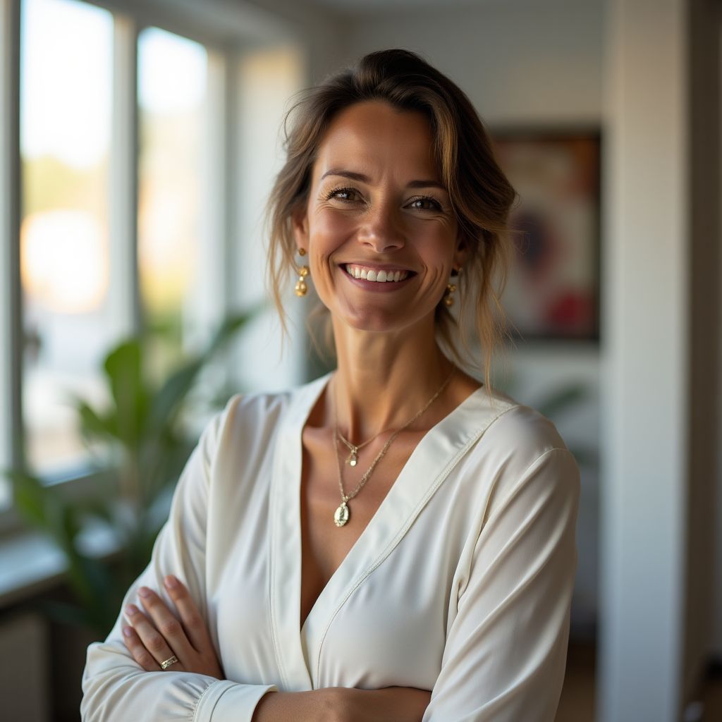 Foto de clienta satisfecha, Laura Fernández